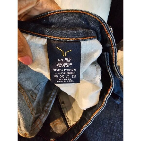 Vigross Studio Flare Stretch Jeans Size 9/10 30 - Picture 7 of 8